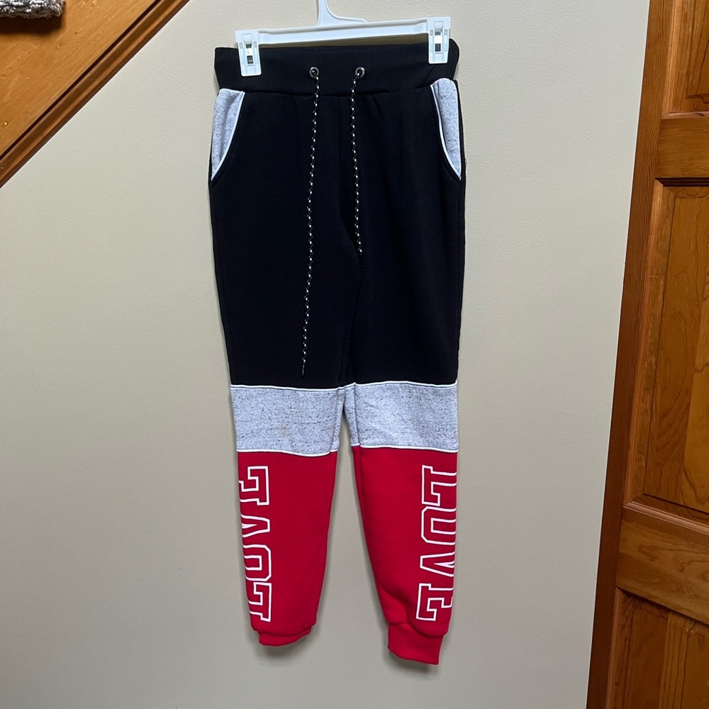 Colorblock jogger sweatpants